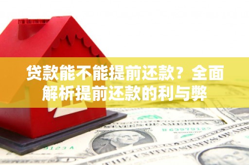 德兴贷款能不能提前还款？全面解析提前还款的利与弊