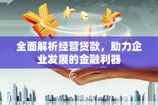 德兴全面解析经营贷款，助力企业发展的金融利器