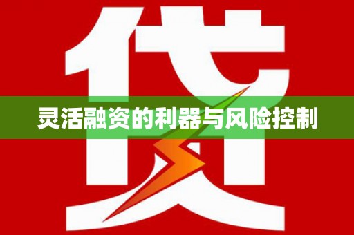 德兴灵活融资的利器与风险控制