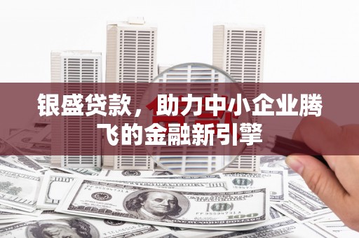 德兴银盛贷款，助力中小企业腾飞的金融新引擎