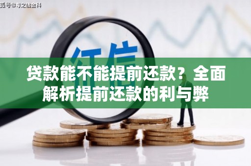 德兴贷款能不能提前还款？全面解析提前还款的利与弊