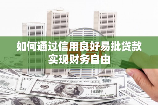 德兴如何通过信用良好易批贷款实现财务自由