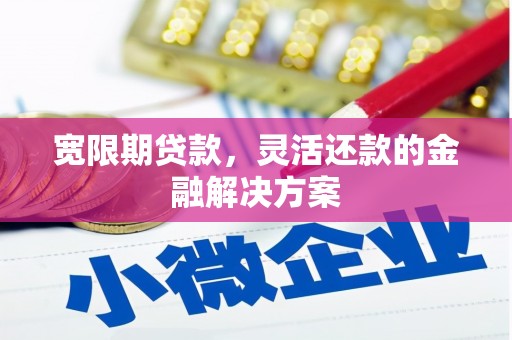 德兴宽限期贷款，灵活还款的金融解决方案