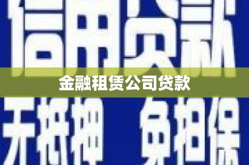德兴金融租赁公司贷款