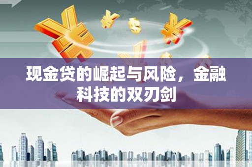 德兴现金贷的崛起与风险，金融科技的双刃剑