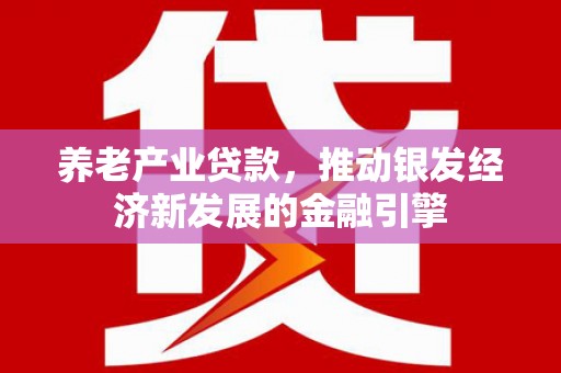 德兴养老产业贷款，推动银发经济新发展的金融引擎