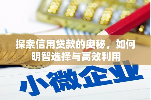 德兴探索信用贷款的奥秘，如何明智选择与高效利用