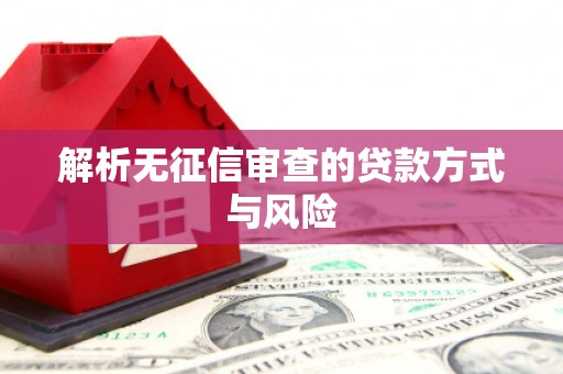 德兴解析无征信审查的贷款方式与风险